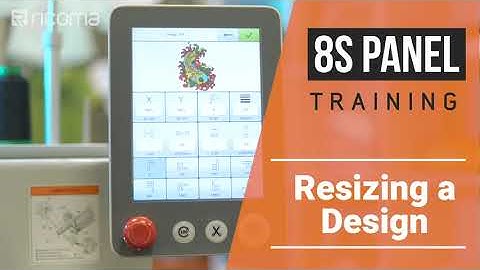 8S Panel training series Part 10   Resizing a Design