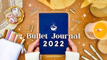 MY 2022 BULLET JOURNAL SETUP - Beginner Friendly BuJo Setup • Easy & Simple New Year Bullet Journal