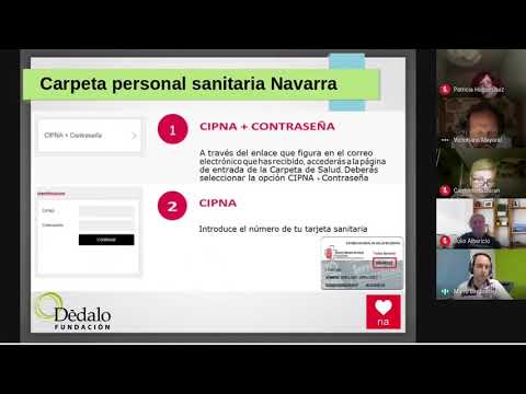 Carpeta personal sanitaria Navarra - Fundación Dédalo
