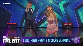 Constanza Magni y Nicolás Germano - Magia | Audiciones | Got Talent Argentina 2023
