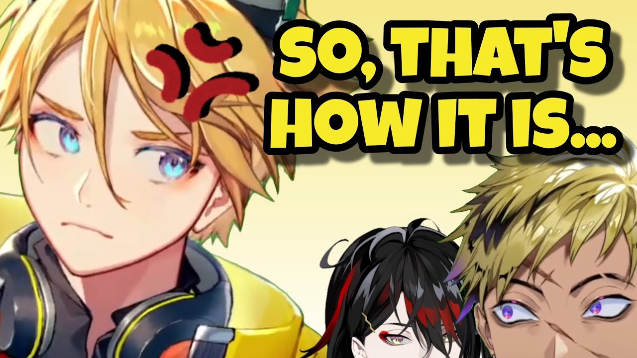 WILSON got jealous because VANTACROW hugged VOX