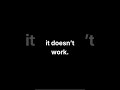 If it only works when you try