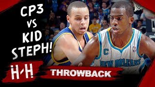 Throwback: Chris Paul vs Sophomore Stephen Curry DUEL Highlights (2011.01.05) - SICK!