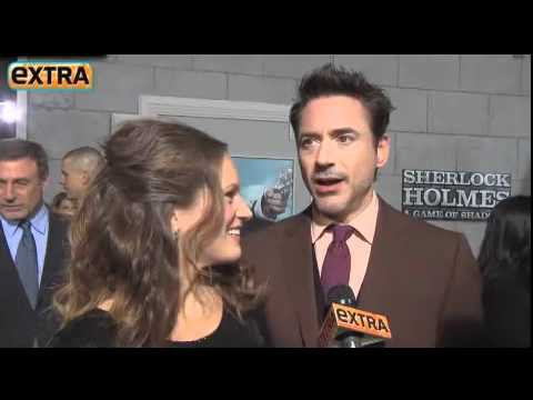 Robert Downey Jr. & Susan Downey on their little b...