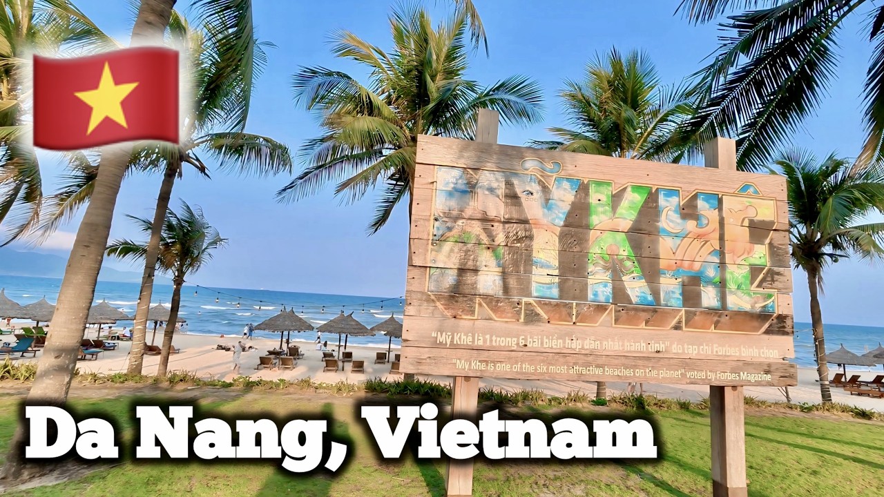Sunset Walking Tour on My Khe Beach | Da Nang 2026 Update