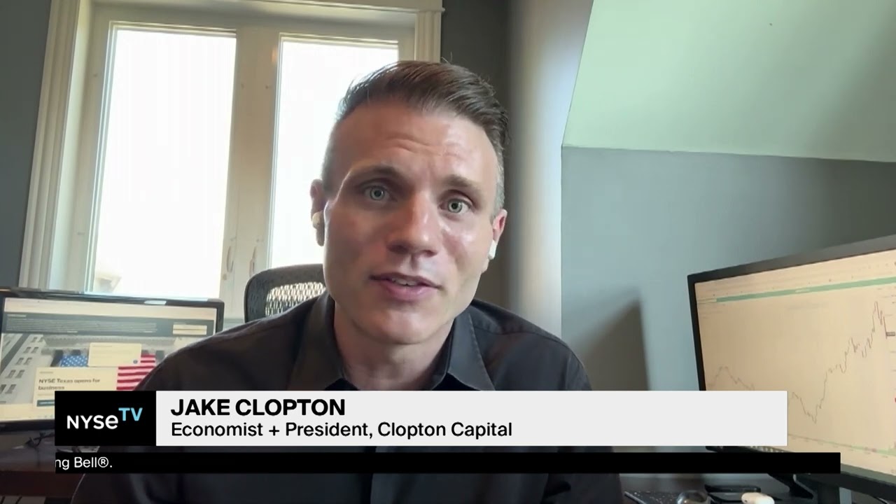 Jake Clopton, Economist + President of Clopton Capital Joins NYSE TV