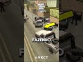 O que ACONTECE quando REBOCAMOS CARROS de POLICIA NA FRANQUIA DO GTA 😳 #shorts