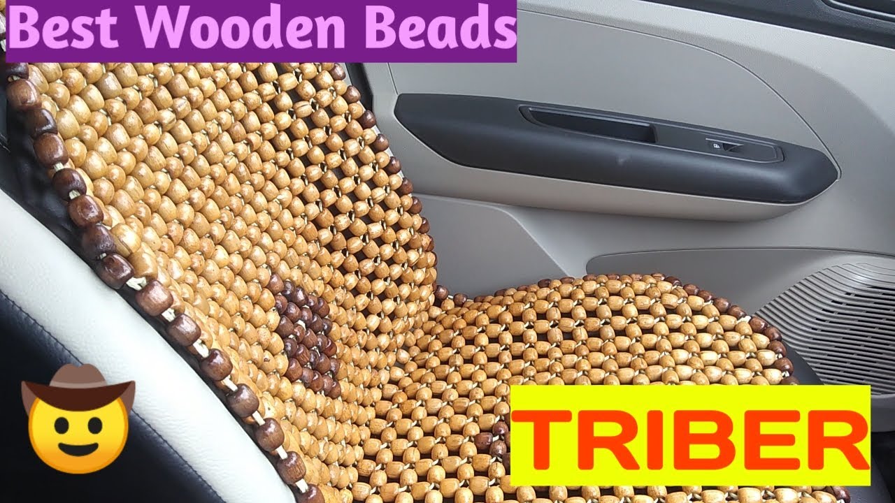 Best Wooden Beads Seat Cover For Your Car Seat Beads For Triber