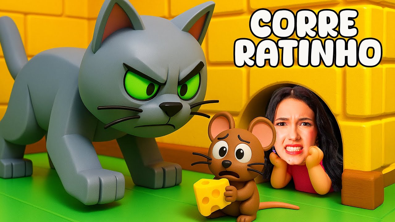 COMA TODOS OS QUEIJOS ANTES QUE O GATO APAREÇA