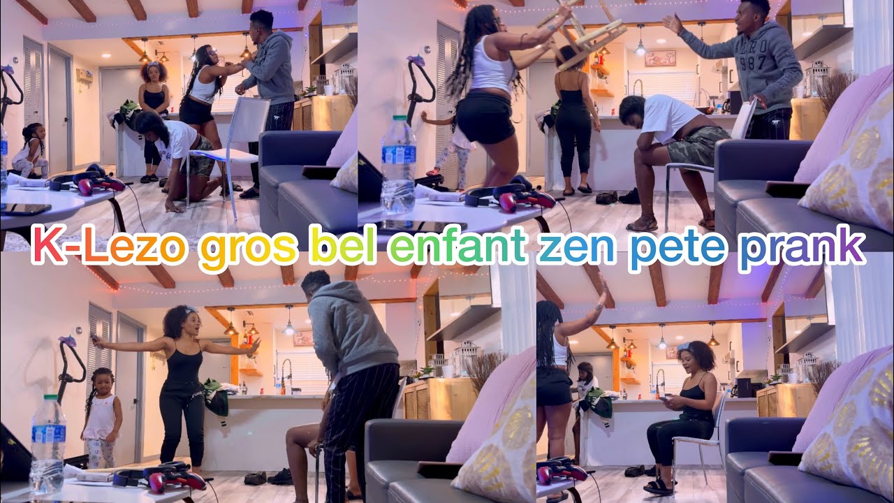 K-Lezo gen yon lot fanm li gros pou li Ninie kraze k-Lezo revange prank lionne 🦁 nan febli