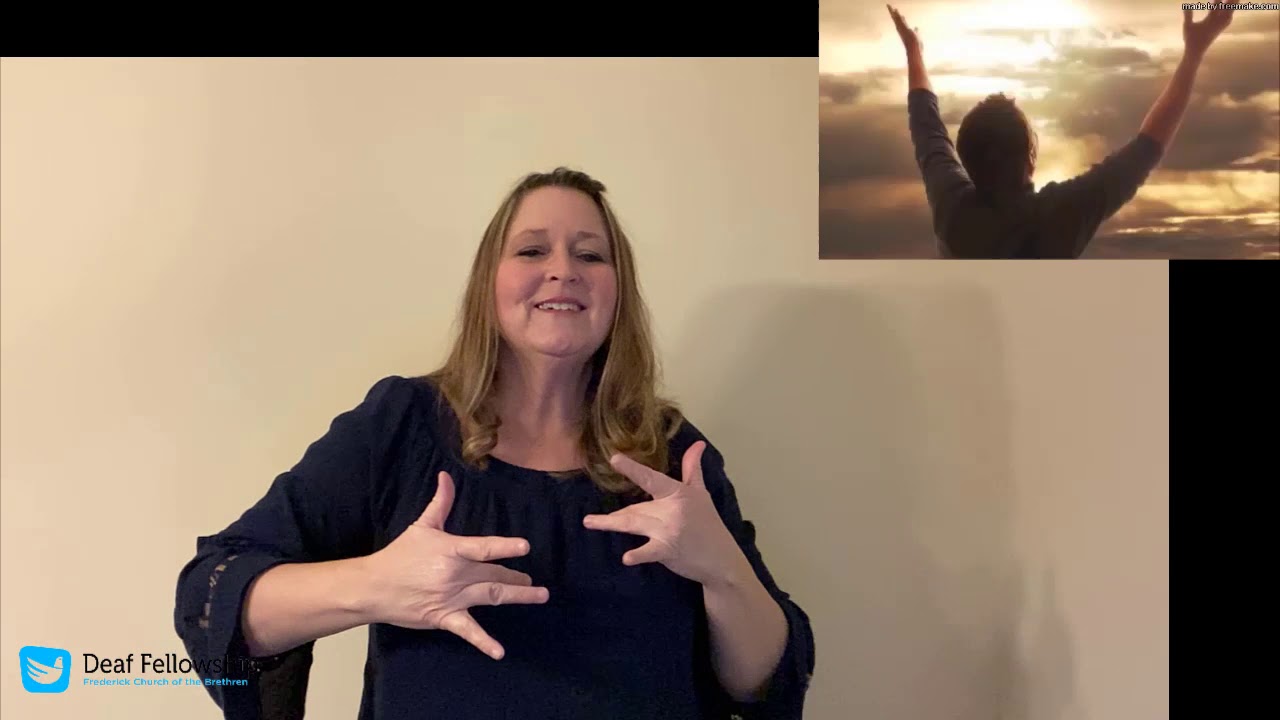 Come People of the Risen King (ASL with lyrics) - YouTube