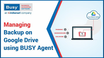 Managing BUSY Backup on Google Drive (Hindi)