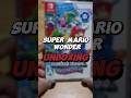 🍄Me muero de ganas por jugarlo 😍🍄 #gamer #unboxing #supermariobroswonder #nintendo #nintendoswitch