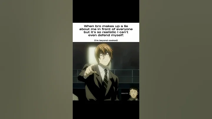 POV: When bro makes a lie about me in front of everyone #anime #relatable #fypシ゚viral