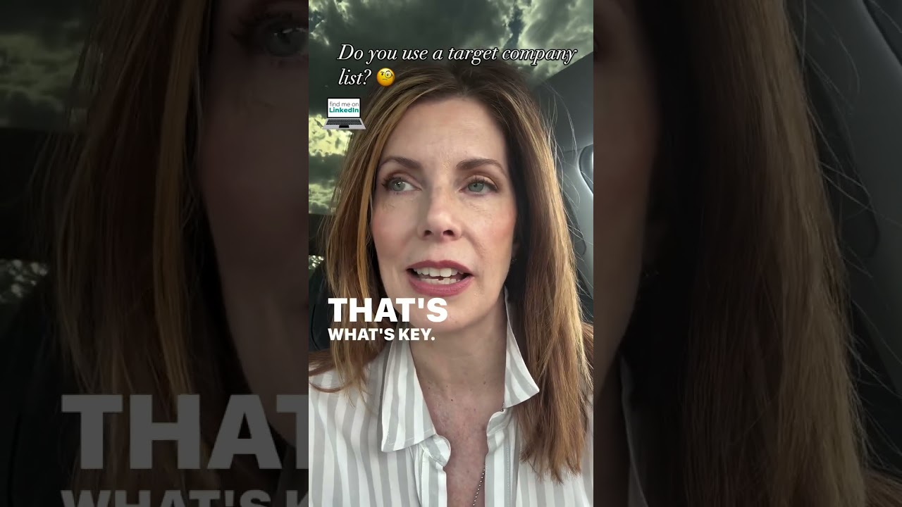 Do you use a target company list?