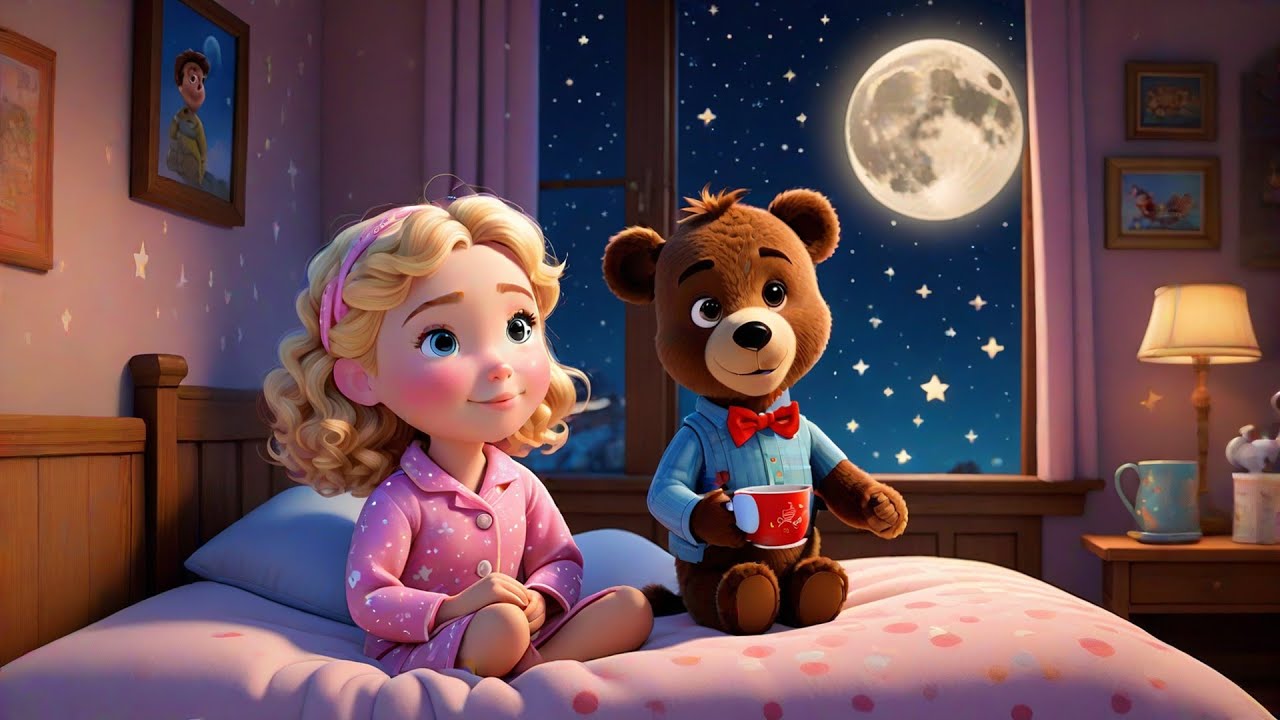Teddy’s Night in Space | Cute Nursery Rhyme for Toddlers | Bedtime Space Adventure Song for Kids