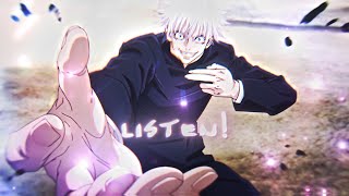 Jujutsu Kaisen - Listen! 💫 [Flow/Edit] 4K Resimi