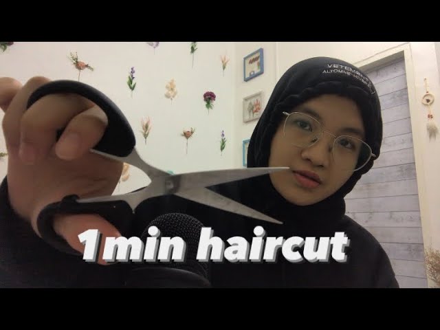 1 min Haircut ASMR