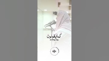 (‏قل لو كان معه آلهة كما يقولون ￼) القارئ يوسف العيدروس