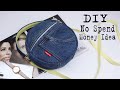 The best diy zipper jeans bag with a pocket long strip  old clothes recycle idea