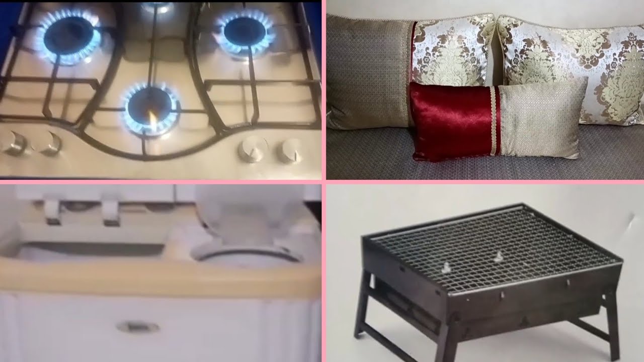 أثاث مستعمل للبيع.  مجموعة كاستري متنوعة  شواية الفحم غير ب60dh. ماكينة الصابون  طلامط. أسبيراتور. .