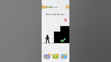 draw to man help cake 😁🎂🤤 #trending #trendingshorts #impossible #gaming #games #virel #draw2save