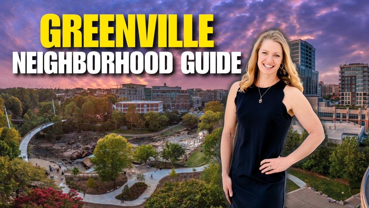 I Found Greenville SC's BEST Neighborhoods (FULL TOUR!!!)