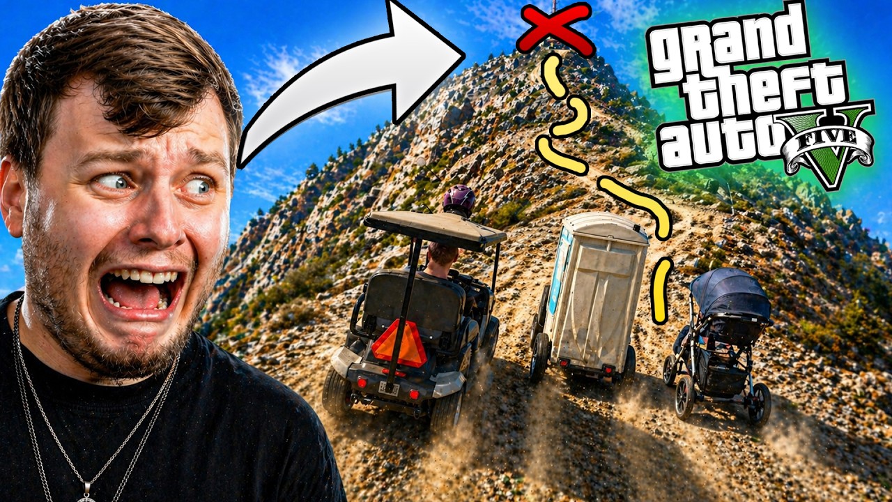 ZÁVODY NA MT. CHILIAD SE ŠÍLENÝMI VOZIDLY! 🔥 | GTA 5