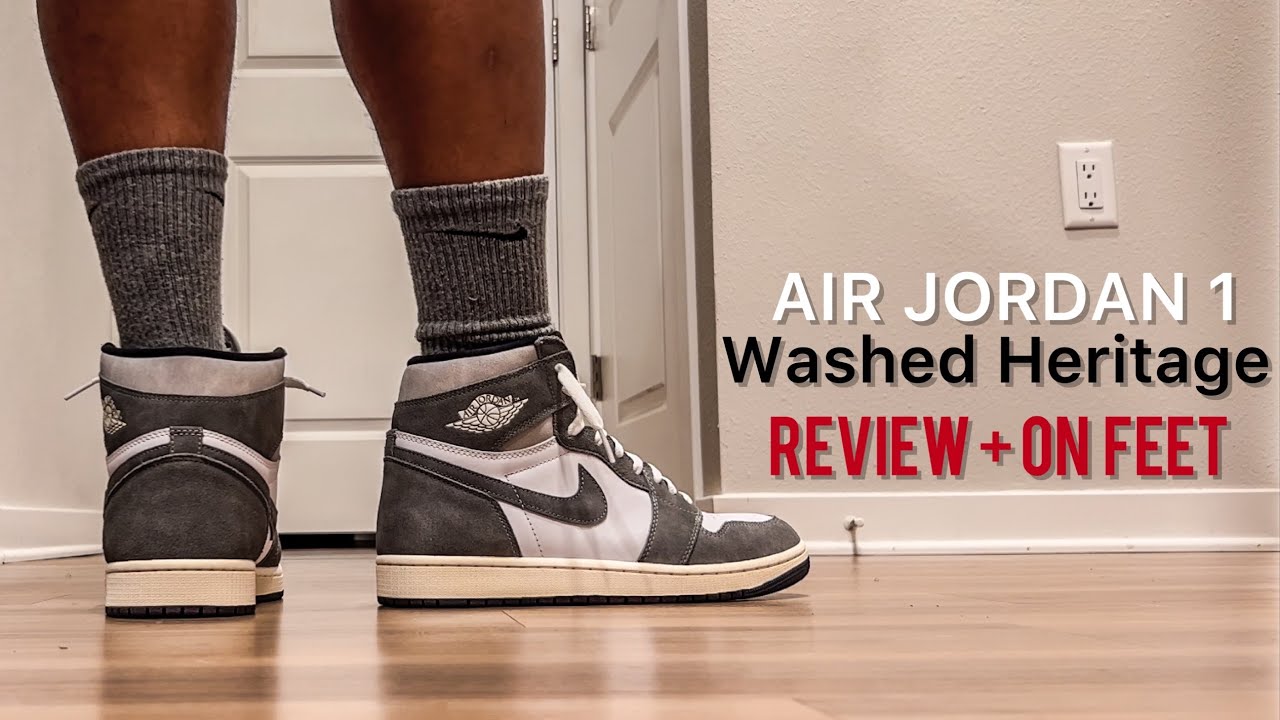 EARLY LOOK‼️ Air Jordan 1 “Washed Heritage” Review w/On Feet