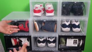 The Container Store Drop Front Shoe Boxes Review!!!