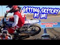 Getting kinda sketchy at imi  day with deeo motovlog 2024  day 2