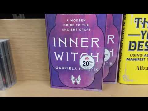 Witchcraft books at Target