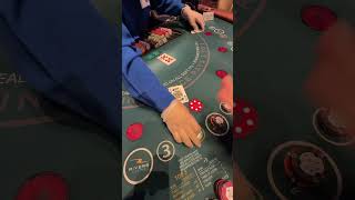 $2200 Hand of BLACKJACK #casino #gambling #blackjack