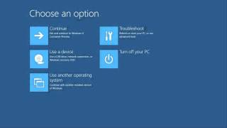 Fake Windows 8 Boot Options Menu (trick your friends) screenshot 1