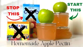 How To Make Your Own Pectin How To Extract Pectin From Apples For Jam Homemade Pectin Recipe