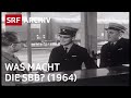 Berufe bei der SBB (1964) | Jobs bei der Bahn | SRF Archiv