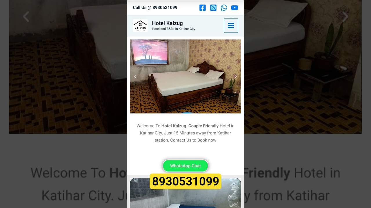 Hotel Kalzug - Unmarried couple Friendly Hotel - Katihar - 8930531099 