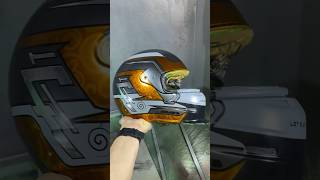 AMG helmet airbrush