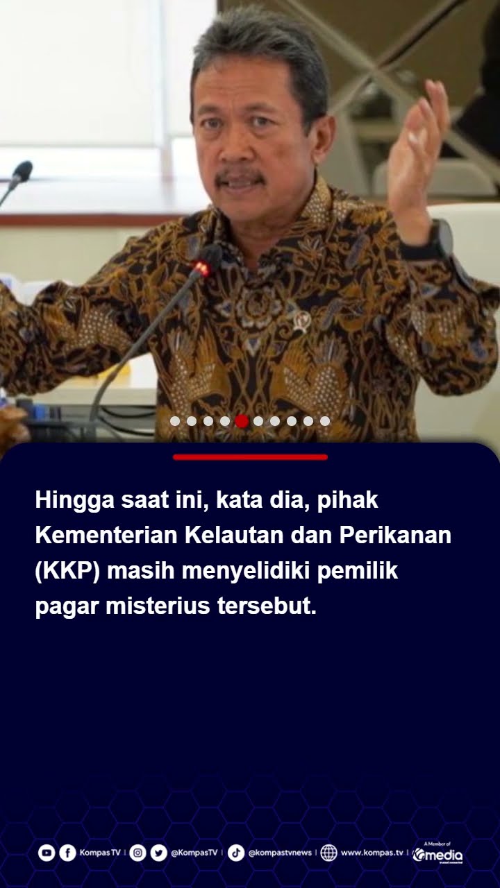 TNI AL Bongkar Pagar Laut di Tangerang, Menteri KKP: Itu Barang Bukti, Ungkap Dulu Siapa yang Nanam