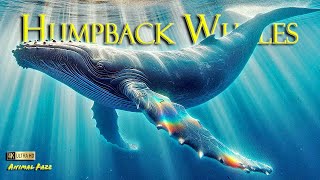 Humpback Whales: Dive into the Deep 4K ~ Animals (Relaxing Music)