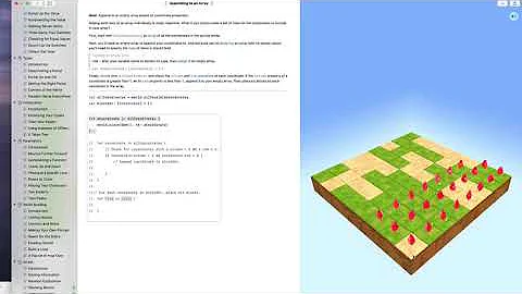 Appending to an Array - Swift Playgrounds