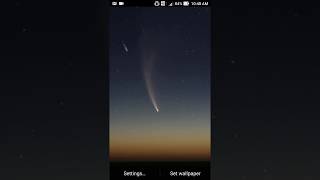 comet wallpaper screenshot 2