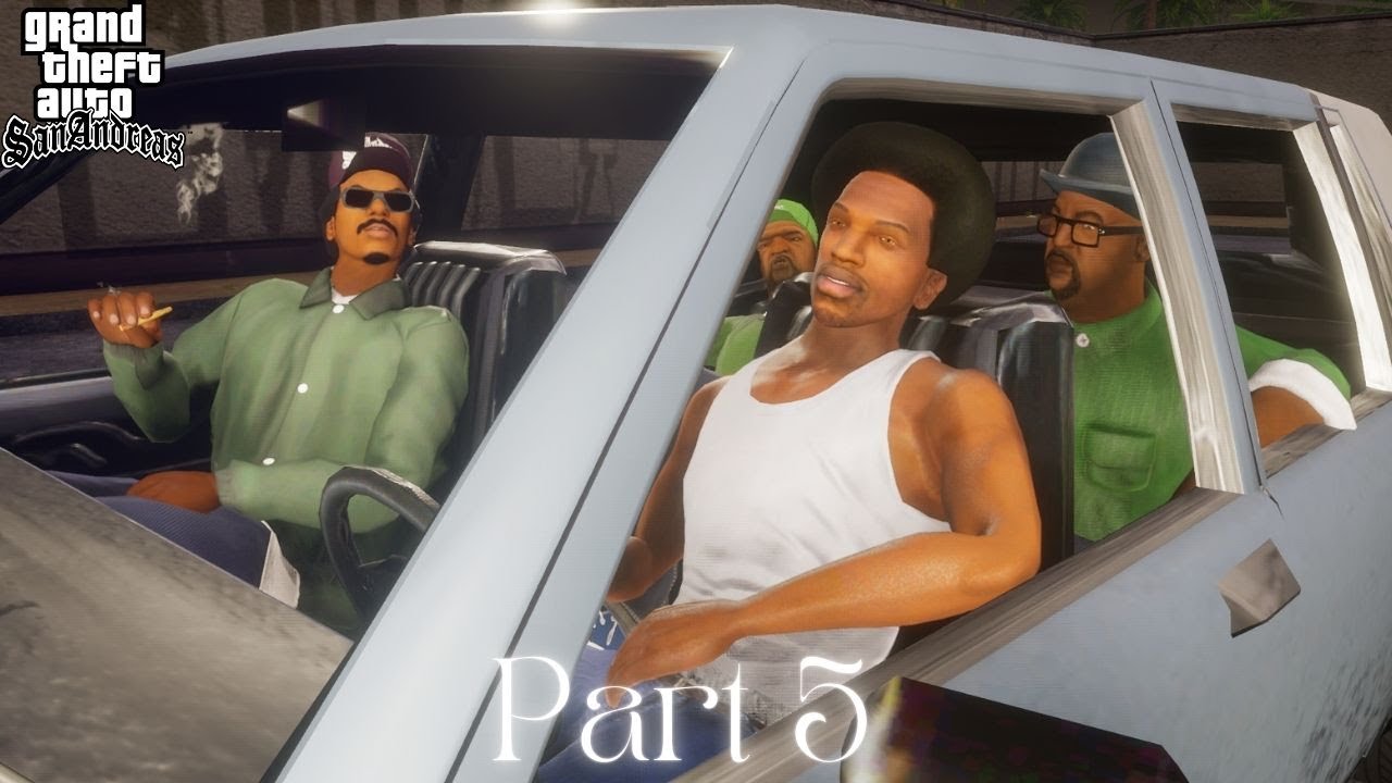GTA San Andreas Definitive Edition Walkthrough Gameplay Part 5 - Drive ...