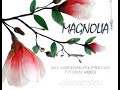Polymer Clay Magnolia Tutorial /Мастер-класс Магнолия из полимерной глины©