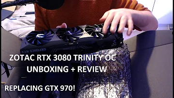 Zotac RTX 3080 Trinity OC - User Experience Review