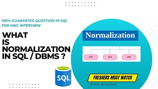 Famous Learn Database Normalization - 1NF, 2NF, 3NF  | Complete guide to Database Normalization in SQL #SQL Wealth