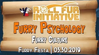 TFF 2019: Furry Culture | Furry Psychology