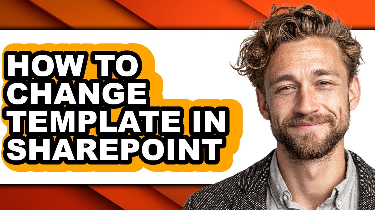 How to Change Template in Sharepoint (easy Method) - YouTube