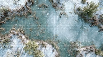 D&D | Coldmarsh Part 3 Grid | Animated Battle Maps