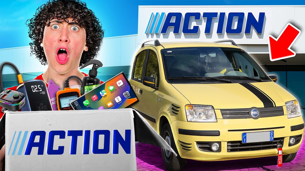 Ho comprato TUTTI i GADGET PER AUTO di ACTION: FUNZIONANO?